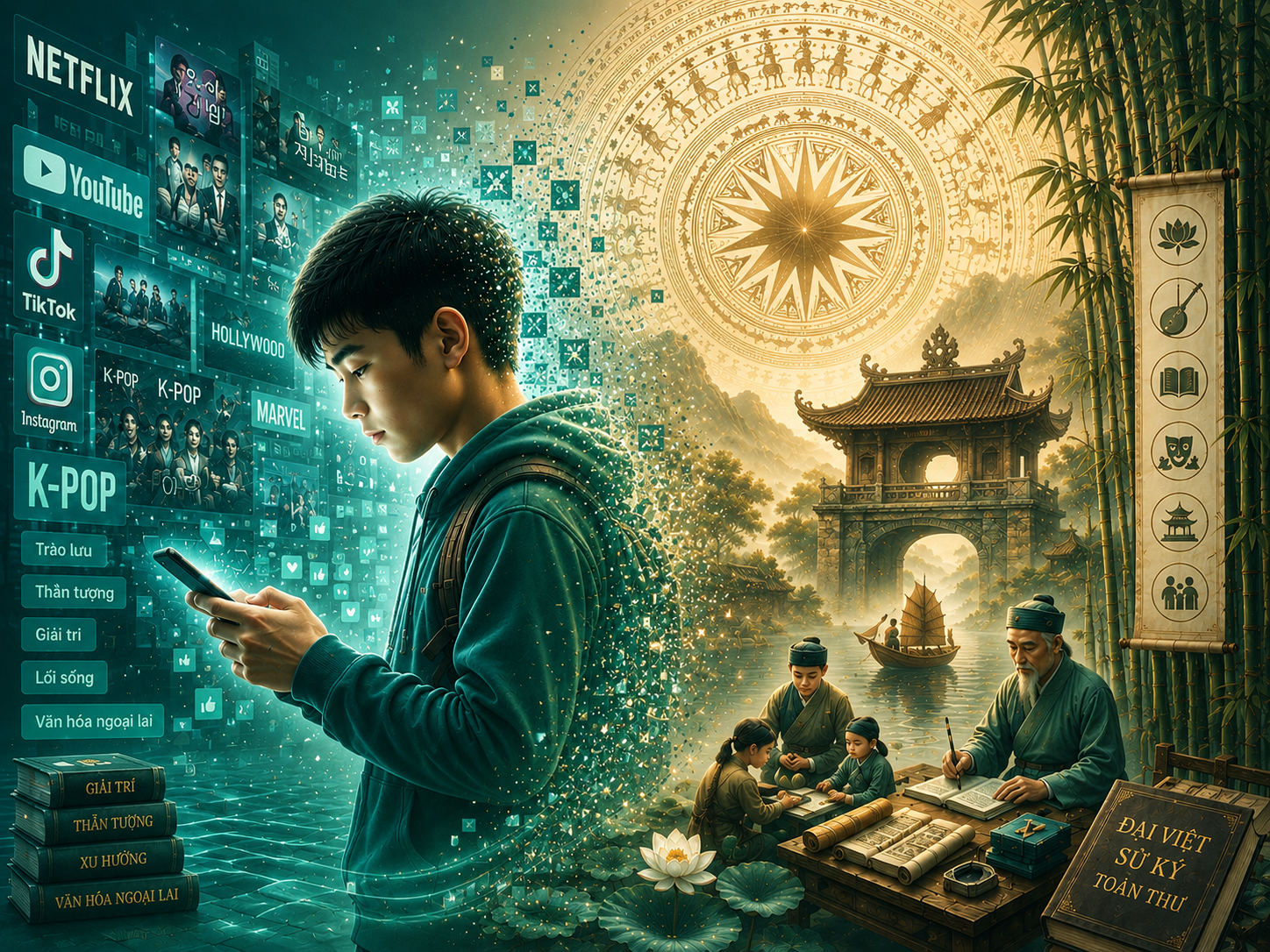 Người trẻ giữa luồng thông tin hỗn loạn của đời sống số